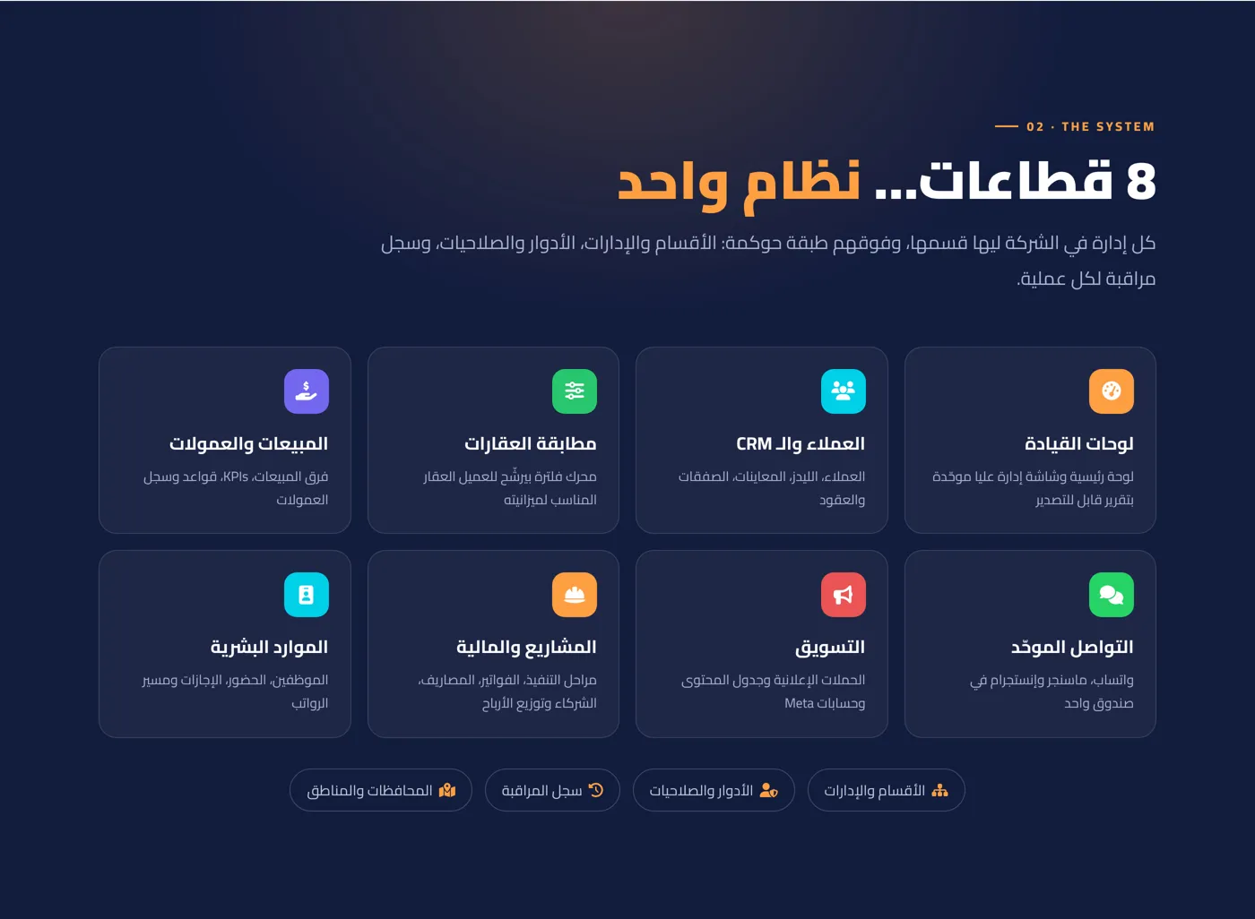نظام المهندس ERP العقاري — صورة 3